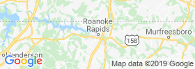 Roanoke Rapids map